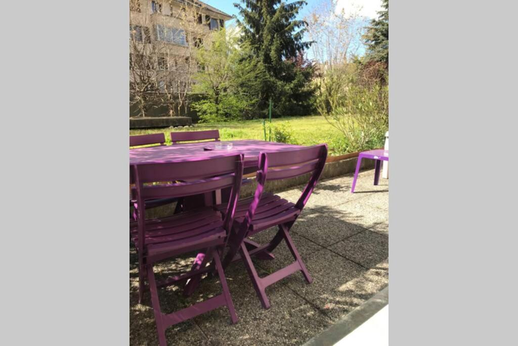 Apartament Les Jardins - Terrasse & Jardin Au Calme Annecy Zewnętrze zdjęcie